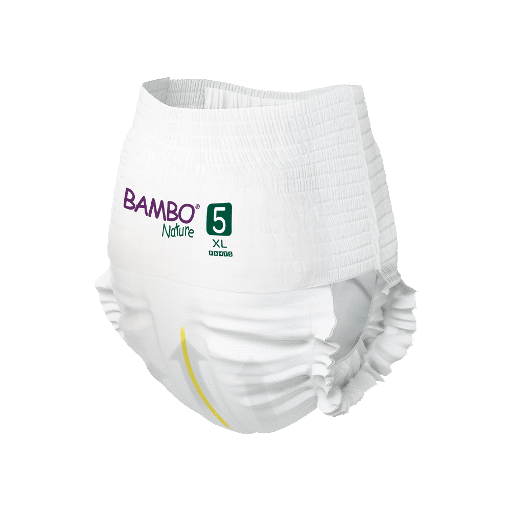 Bambo Nature hlačne pleničke velikost 5 (11-17 kg), 19 kom